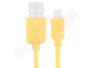 HAWEEL High Speed 35 Cores 8 pin to USB Sync Charging Cable for iPhone 7 & 7 Plus, iPhone 6s & 6s Plus / iPhone 6 & 6 Plus / iPad Air 2 / iPad mini 3 & mini 2 / iPod, Length: 1m(yellow)